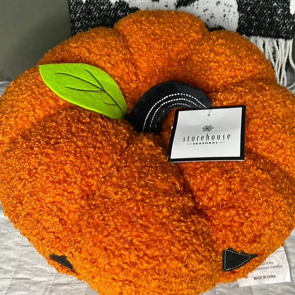Storehouse Pumpkin Pillow